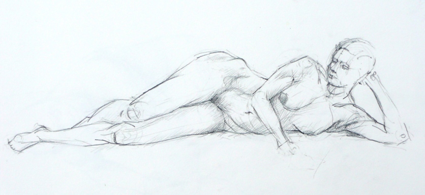 reclining nude